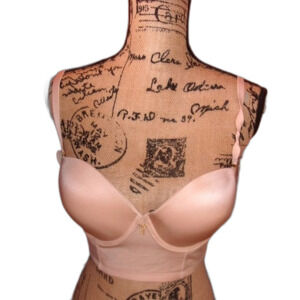 Youmita Nude Push Up  34C Bra w/ Multiway Straps NWT